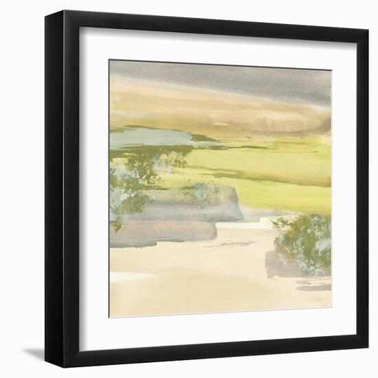 Grey Stone I-Chris Paschke-Framed Art Print