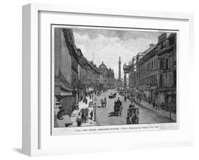 Grey Street, Newcastle-null-Framed Art Print