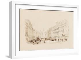 Grey Street, Newcastle-George Finlay Robinson-Framed Giclee Print