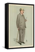 Grey Suit-Wallace Hester-Framed Stretched Canvas