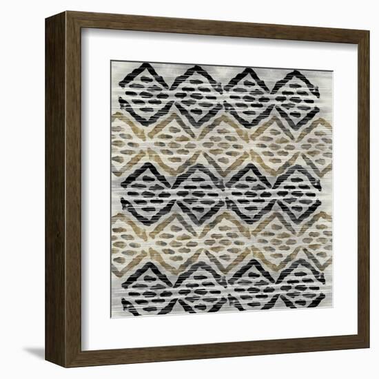 Grey Tribal III-PI Studio-Framed Art Print