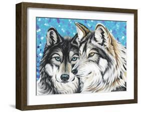 Grey Wolf I-Carolee Vitaletti-Framed Art Print