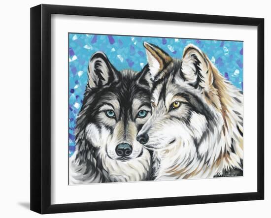 Grey Wolf I-Carolee Vitaletti-Framed Art Print