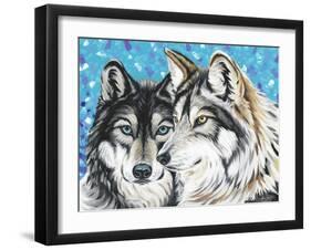 Grey Wolf I-Carolee Vitaletti-Framed Art Print