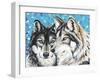 Grey Wolf I-Carolee Vitaletti-Framed Art Print
