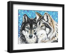 Grey Wolf I-Carolee Vitaletti-Framed Art Print