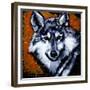 Grey Wolf-null-Framed Premium Giclee Print