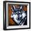 Grey Wolf-null-Framed Art Print