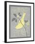 Grey & Yellow Bird I-Gwendolyn Babbitt-Framed Art Print