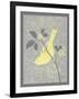 Grey & Yellow Bird I-Gwendolyn Babbitt-Framed Art Print