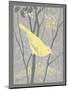 Grey & Yellow Bird II-Gwendolyn Babbitt-Mounted Art Print