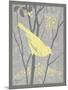 Grey & Yellow Bird II-Gwendolyn Babbitt-Mounted Art Print