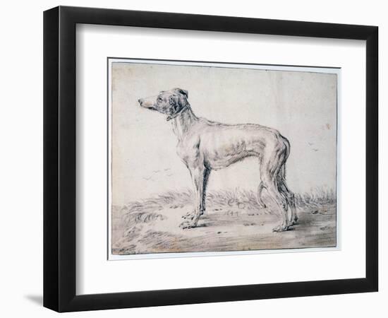 Greyhound, 1644-Cornelis Saftleven-Framed Giclee Print