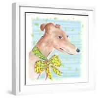 Greyhound, 2015-Jo Chambers-Framed Giclee Print