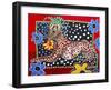 Greyhound Al-MADdogART-Framed Giclee Print