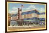 Greyhound Bus Depot, Charleston, West Virginia-null-Framed Art Print