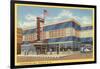Greyhound Bus Depot, Charleston, West Virginia-null-Framed Art Print