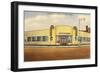 Greyhound Bus Station, Billings, Montana-null-Framed Art Print