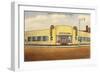 Greyhound Bus Station, Billings, Montana-null-Framed Art Print