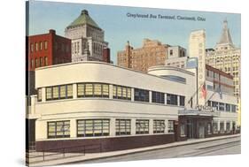 Greyhound Bus Station, Cincinnati, Ohio-null-Stretched Canvas