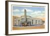 Greyhound Bus Station, Evansville, Indiana-null-Framed Art Print