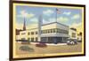 Greyhound Bus Terminal, Baltimore-null-Framed Art Print