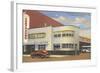 Greyhound Bus Terminal, Erie-null-Framed Art Print