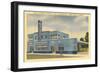 Greyhound Bus Terminal, Ft. Wayne-null-Framed Art Print