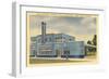 Greyhound Bus Terminal, Ft. Wayne-null-Framed Art Print