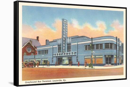 Greyhound Bus Terminal, Louisville-null-Framed Stretched Canvas