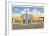 Greyhound Bus Terminal, Paducah-null-Framed Art Print