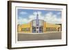 Greyhound Bus Terminal, Paducah-null-Framed Art Print