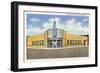 Greyhound Bus Terminal, Paducah-null-Framed Art Print