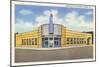 Greyhound Bus Terminal, Paducah-null-Mounted Art Print