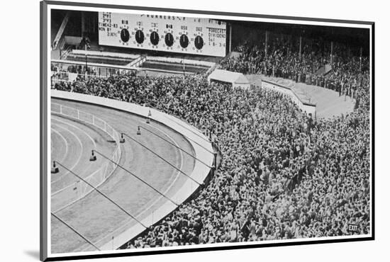 Greyhound Derby at White City-null-Mounted Photographic Print