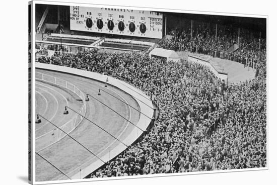 Greyhound Derby at White City-null-Stretched Canvas