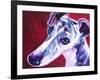 Greyhound - Myrtle-Dawgart-Framed Giclee Print