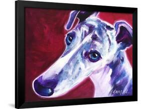 Greyhound - Myrtle-Dawgart-Framed Giclee Print