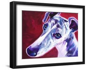 Greyhound - Myrtle-Dawgart-Framed Giclee Print