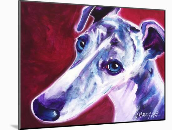 Greyhound - Myrtle-Dawgart-Mounted Giclee Print