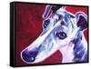 Greyhound - Myrtle-Dawgart-Framed Stretched Canvas