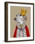 Greyhound Queen-Fab Funky-Framed Art Print