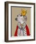 Greyhound Queen-Fab Funky-Framed Art Print