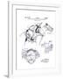 Greyhound Racing and Monkey Jockey, 1933-null-Framed Giclee Print