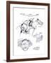 Greyhound Racing and Monkey Jockey, 1933-null-Framed Giclee Print