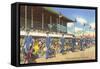 Greyhound Racing, Florida-null-Framed Stretched Canvas