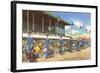 Greyhound Racing, Florida-null-Framed Art Print