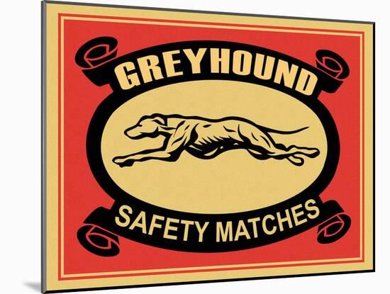 Greyhound Safety Matches-Mark Rogan-Mounted Art Print