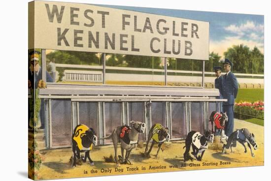 Greyhound Track, Flagler, Florida-null-Stretched Canvas