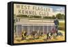 Greyhound Track, Flagler, Florida-null-Framed Stretched Canvas